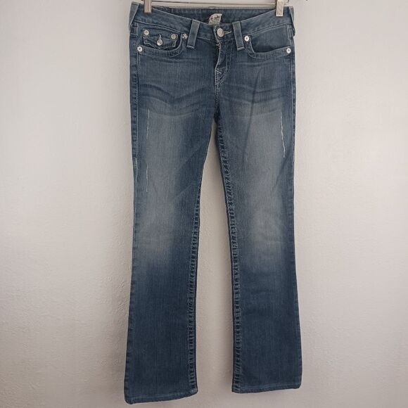 True Religion Denim - True Religion hi rise blue jeans size 28